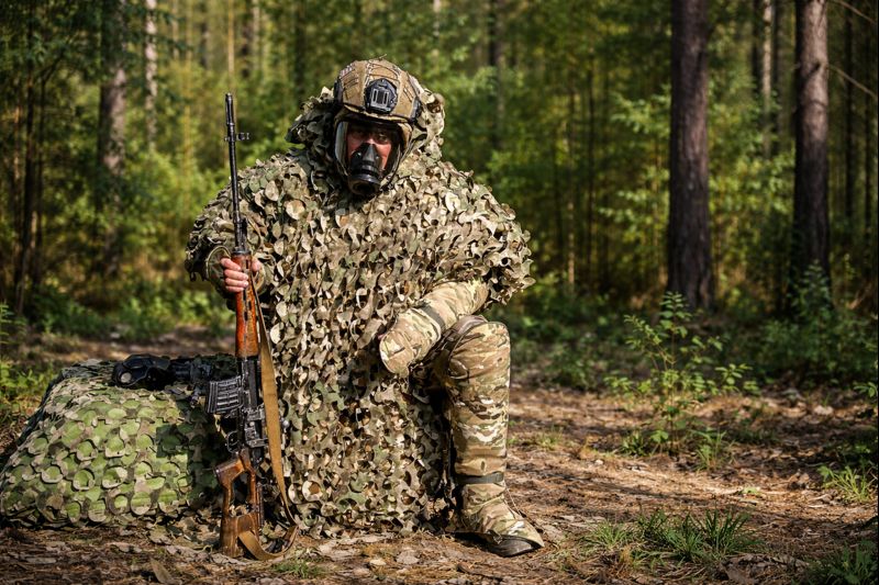 Маскировка от дронов и тепловизоров